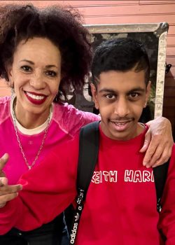 eshan_With_Blackman Santana